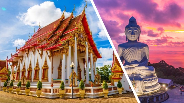 Krabi to Phuket Transfer & Guided City Tour with Big Buddha