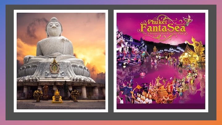 Krabi to Phuket Transfer, City Tour & FantaSea Show