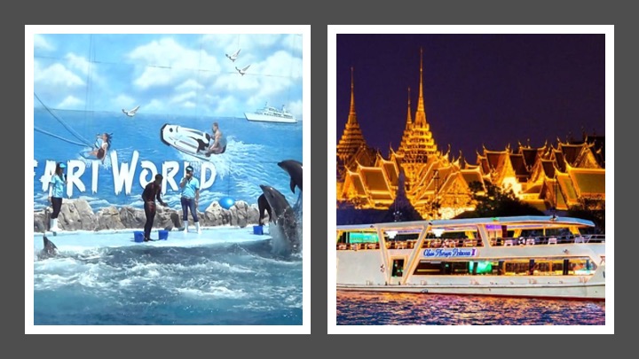 Safari World and Chaophraya Princess Dinner Cruise Indian Buffet Combo